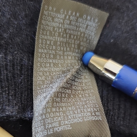 All Saints Black short Sleeve 100% Cashmere Dress Size 4 - Picture 12 of 15